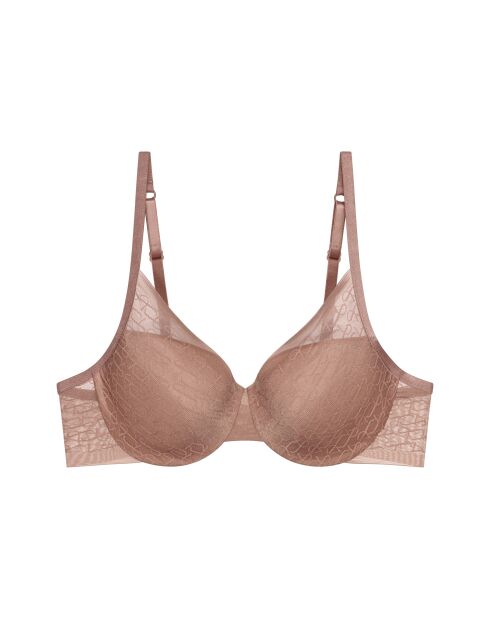 Triumph Signature Sheer WHP EX Almond Toasted Almond versterkte bh