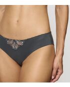 Wild Iris Florale Tai Santa, laag uitgesneden slips