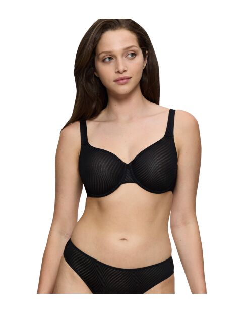 Soutien-gorge minimiseur avec armatures Harmony Spotlight W01 noir