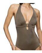 Bañador Midnight Swim OP 01 Havana con copas acolchadas
