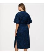 Robe Beach MyWear Tunic Robe 01 bleu foncé