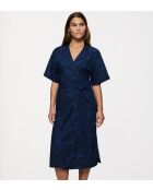 Robe Beach MyWear Tunic Robe 01 bleu foncé