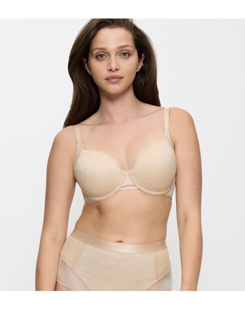 Soutien-gorge avec armatures ampliforme Airy Sensation WP nude beige