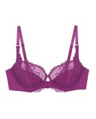 Wild Peony Floral W paarse bh met beugel