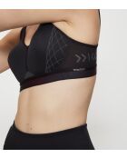 Triaction Cardio Flow P EX Ampliform BH ohne Bügel, schwarz