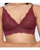 Amourette Charm T N03 BH ohne Bügel aus weichem Marsala