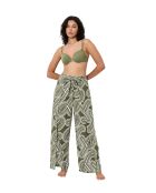Pantalones Beach MyWear Pareo 01, pantalones verdes
