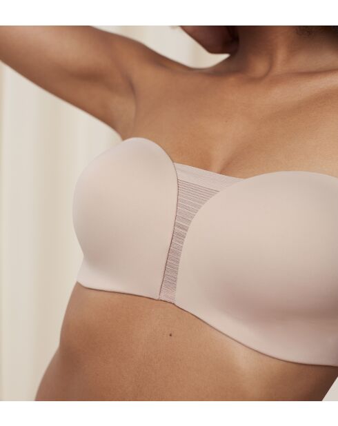 Brede beugelbeha met afneembare bandjes Flex Smart DP EX soft praline