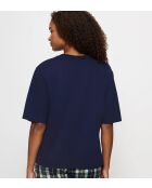 Top Mix & Match Top 3/4 nouvelle marine