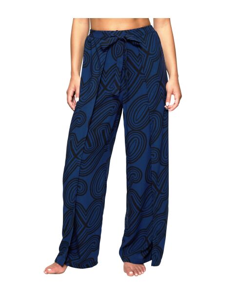 Beach MyWear Pareo Hose 01 dunkelblaue Hose