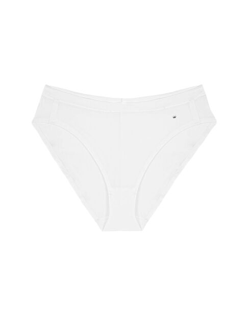 Set van 2 witte Smart Micro Tai EX 2P hoog uitgesneden slips