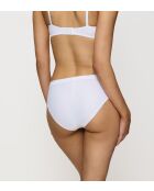 Set van 2 witte Smart Micro Tai EX 2P hoog uitgesneden slips