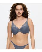 Soutien-gorge avec armatures balconnet ampliforme Triumph Signature Sheer WHP EX bleu nuageux
