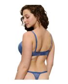 Soutien-gorge avec armatures balconnet ampliforme Triumph Signature Sheer WHP EX bleu nuageux