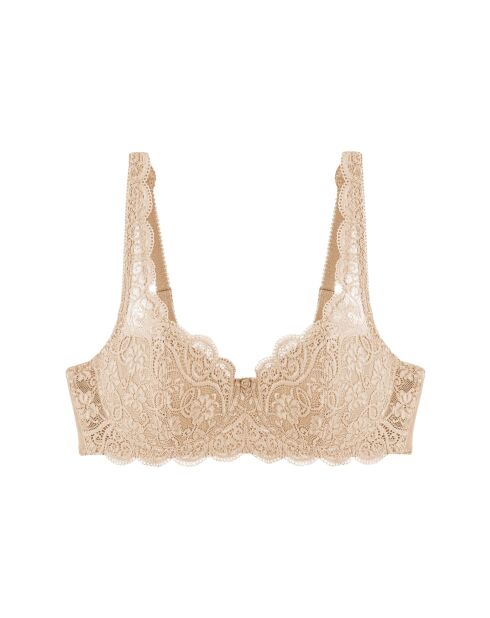 Soutien-gorge avec armatures balconnet ampliforme Amourette 300 WHP X nude