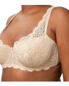 Soutien-gorge avec armatures balconnet ampliforme Amourette 300 WHP X nude