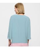Top Aura Spotlight Top silberblau