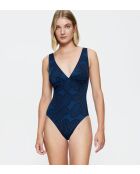 Badpak met voorgevormde cups Flex Smart Summer OP 05 pt donkerblauw