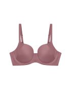 BH met versterkende beugel Body Make-up Soft Touch WP EX combinatie rood - donker