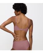 BH met versterkende beugel Body Make-up Soft Touch WP EX combinatie rood - donker