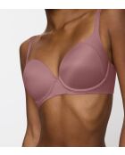 BH met versterkende beugel Body Make-up Soft Touch WP EX combinatie rood - donker