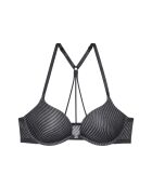 Harmony Spotlight WHUF zwarte bh met push-up sluiting aan de voorkant