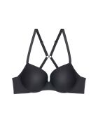 Pure Micro WHP Erweiterter Balkon-BH mit Bügel, Schwarz
