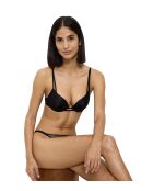 Crazy Stupid Love WHU Schwarzer Push-Up-BH mit Bügel