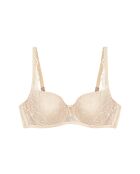 Reggiseno Amourette Charm WHP02 crema con struttura da balcone ampliform