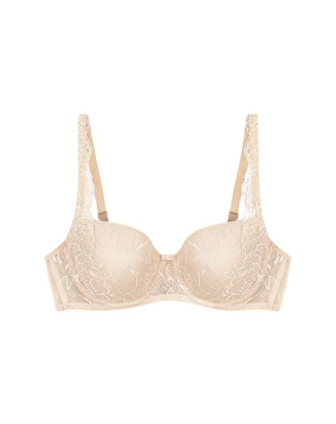 Reggiseno Amourette Charm WHP02 crema con struttura da balcone ampliform