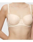 Reggiseno Amourette Charm WHP02 crema con struttura da balcone ampliform