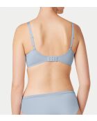 Body Make-up Soft Touch WP EX blauwe bh met versterkte beugel
