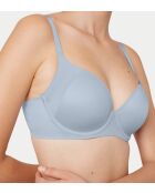 Body Make-up Soft Touch WP EX blauwe bh met versterkte beugel