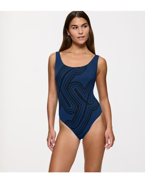 Flex Smart Summer OP pt donkerblauw badpak met voorgevormde cups