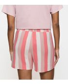 Kurze Mix & Match Shorts rosa