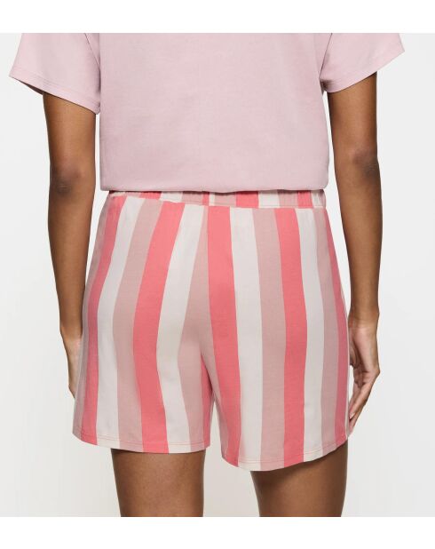 Kurze Mix & Match Shorts rosa