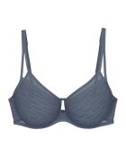 Triumph Signature Sheer W01 EX Underwire Minimizer BH Cloudy Blue