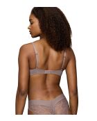 Taubengrauer Body Make-Up Illusion Lace WP-BH mit verstärktem Bügel