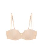 Brede beugelbeha met afneembare bandjes Body Make-Up Essentials WDP nudebeige
