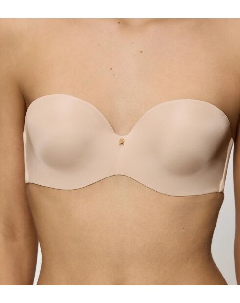 Brede beugelbeha met afneembare bandjes Body Make-Up Essentials WDP nudebeige