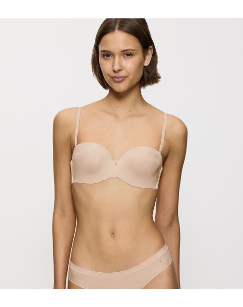 Brede beugelbeha met afneembare bandjes Body Make-Up Essentials WDP nudebeige