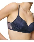 Delightful Spotlight P donkerblauwe versterkte bh zonder beugel