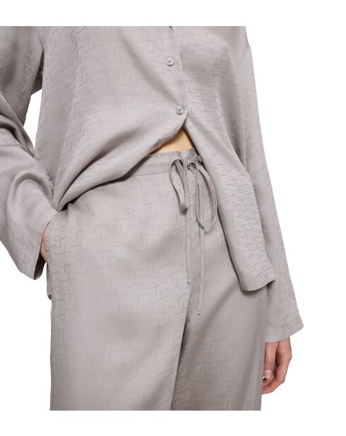 Pantaloni Silky Sensuality grigio silenzioso