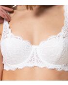 Witte bh Amourette 300 WHP X met ampliform balkonframe