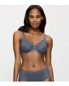 Triumph Signature Sheer W01 EX Underwire Minimizer BH Cloudy Blue