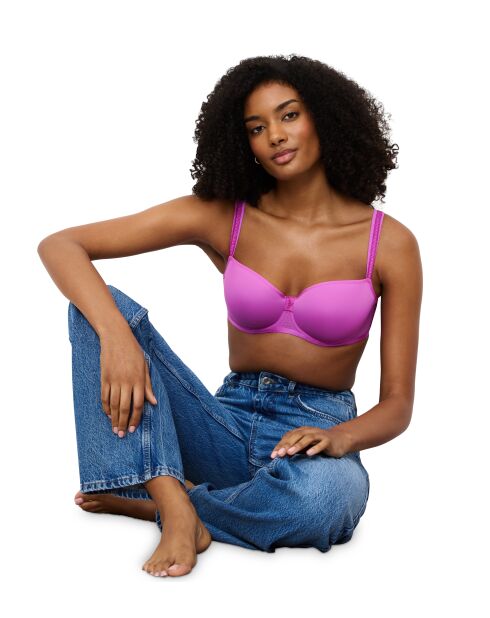Palina Cosmic Heartbeat WHP Orchideen-BH mit Ampliform-Balkonrahmen, Fuchsia