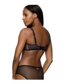 Soutien-gorge avec armatures balconnet ampliforme Palina Cosmic Heartbeat WHP noir
