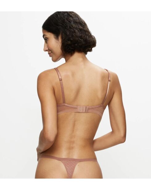 Triumph Signature Sheer WHP EX Almond Toasted Almond versterkte bh