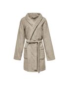Robe de chambre Uni taupe