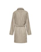Robe de chambre Uni taupe